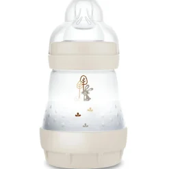 2 biberons Easy Start anti-colique 160ml Océan+Sable Tétine débit 1|MAM