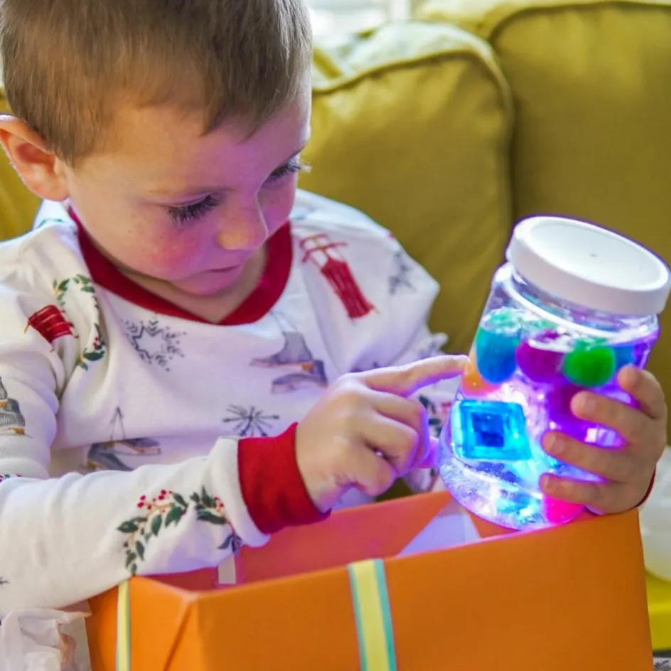 Outlet Glo Pals 4 cubes lumineux Blair Bleu