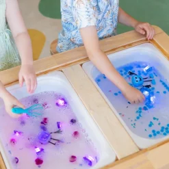 Outlet Glo Pals 4 cubes lumineux Blair Bleu