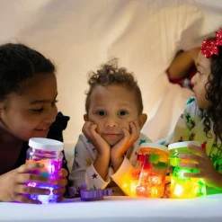 4 cubes lumineux Pippa vert|Glo Pals Best