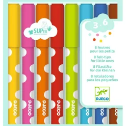 8 feutres pour les petits|Djeco Online