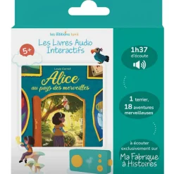 Best Lunii 18 histoires interactives Alice au Pays des Merveilles (5 ans et +)