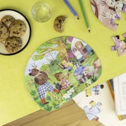 4 mini puzzles des repas Les Minouchkas (4x12 pièces)|Moulin Roty Sale