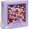 450 perles en bois Papillons|Djeco Discount