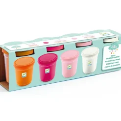 4 pots de pâte à modeler Sweet|Djeco Sale