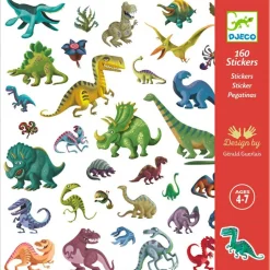Clearance Djeco 160 stickers Dinosaures