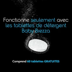 120 tablettes détergentes pour Bottle Washer Pro|babybrezza Hot