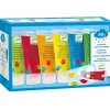 6 tubes de peinture à doigt|Djeco Clearance