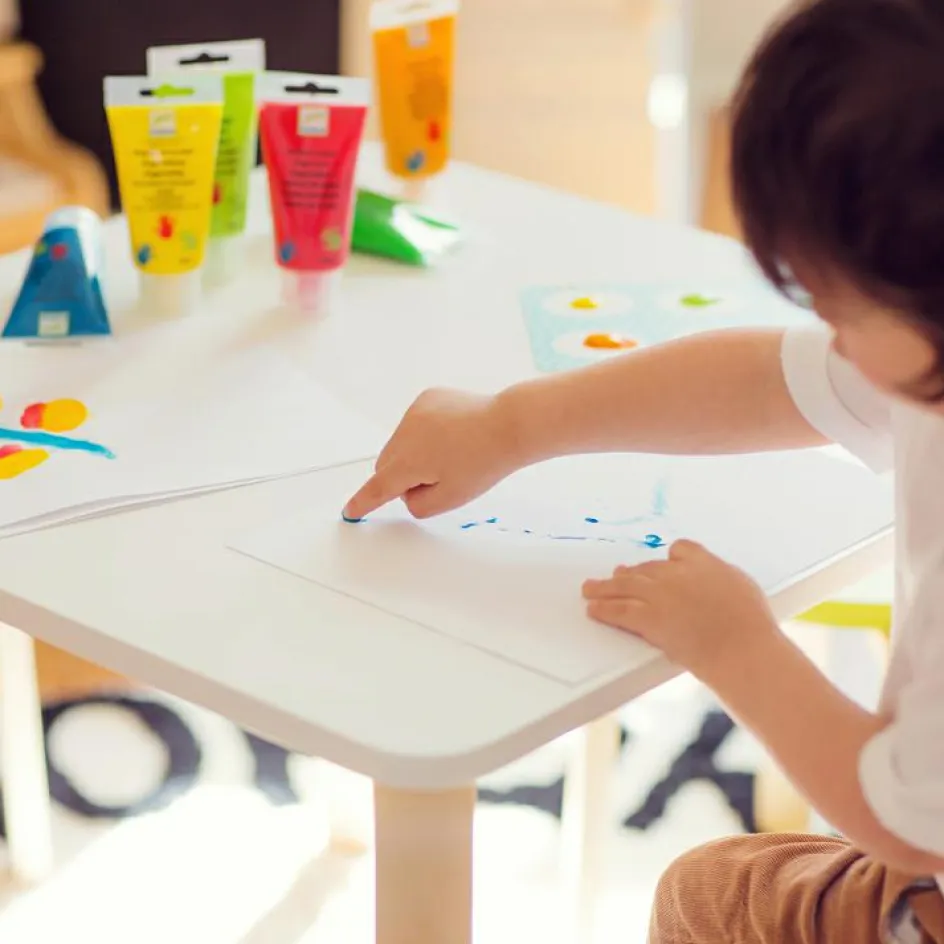 6 tubes de peinture à doigt|Djeco Clearance