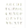 Discount Lilipinso Affiche ABC floral (30 x 40 cm)