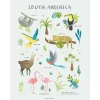 Clearance Lilipinso Affiche Animaux d'Amérique du Sud (30 x 40 cm)