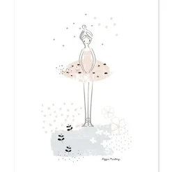 Lilipinso Affiche danseuse en première Ballerina (40 x 50 cm)