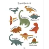 Sale Lilipinso Affiche Dinosaurs Species (30 x 40 cm)