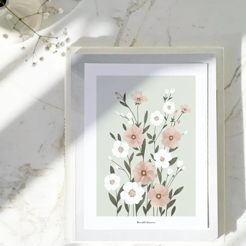 Affiche Eclosion florale (30x40 cm)|Lilipinso Hot