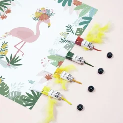 Hot Lilipinso Affiche Flamant rose Rio (30 x 40 cm)