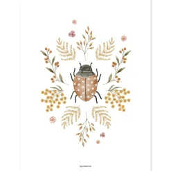Discount Lilipinso Affiche La coccinelle (30x40 cm)