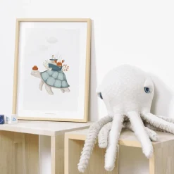 Affiche La tortue (30x40 cm)|Lilipinso Sale