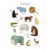 Affiche Les animaux (30x40 cm)|Lilipinso
