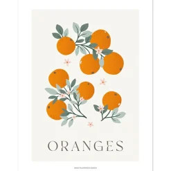 Outlet Lilipinso Affiche Oranges (30 x 40 cm)