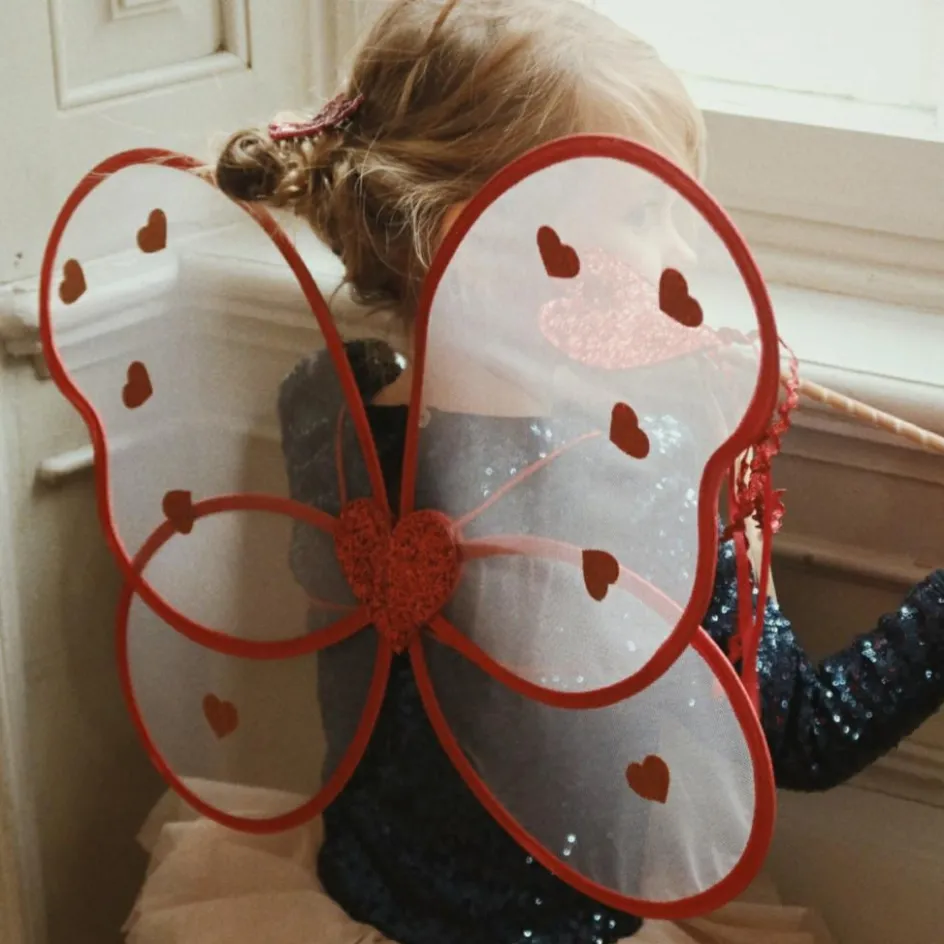 Hot Konges Slojd Ailes de fée Cœurs