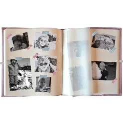 New Les Griottes Album photo bébé gris béton (personnalisable)