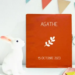 Album photo bébé Terracotta (personnalisable)|Les Griottes Outlet