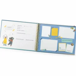 New Moulin Roty Album souvenirs d'école Puce & Pilou (36 pages)