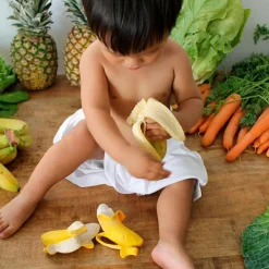 Ana la banane de dentition latex d'hévéa|Oli & Carol Hot