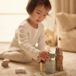 Animaux à empiler en bois Jungle Jambo|Jollein Best