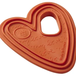 Anneau de dentition cœur Terracotta|Le Biberon Français Sale