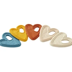 Anneau de dentition cœur Terracotta|Le Biberon Français Sale