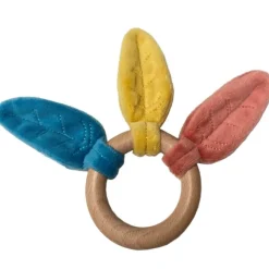 Outlet Domiva Anneau de dentition en bois Happy