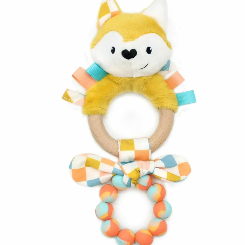 Anneau de dentition en silicone Cyranos le Renard|Les Déglingos Discount