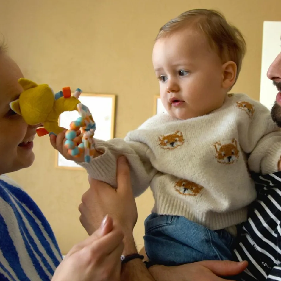 Anneau de dentition en silicone Cyranos le Renard|Les Déglingos Discount