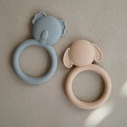 Anneau de dentition en silicone Dog|Mushie Discount