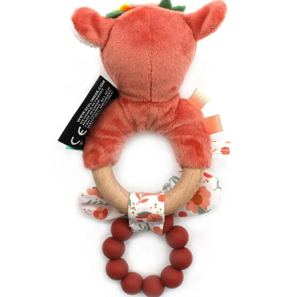 Anneau de dentition en silicone Mélimélos la Biche|Les Déglingos