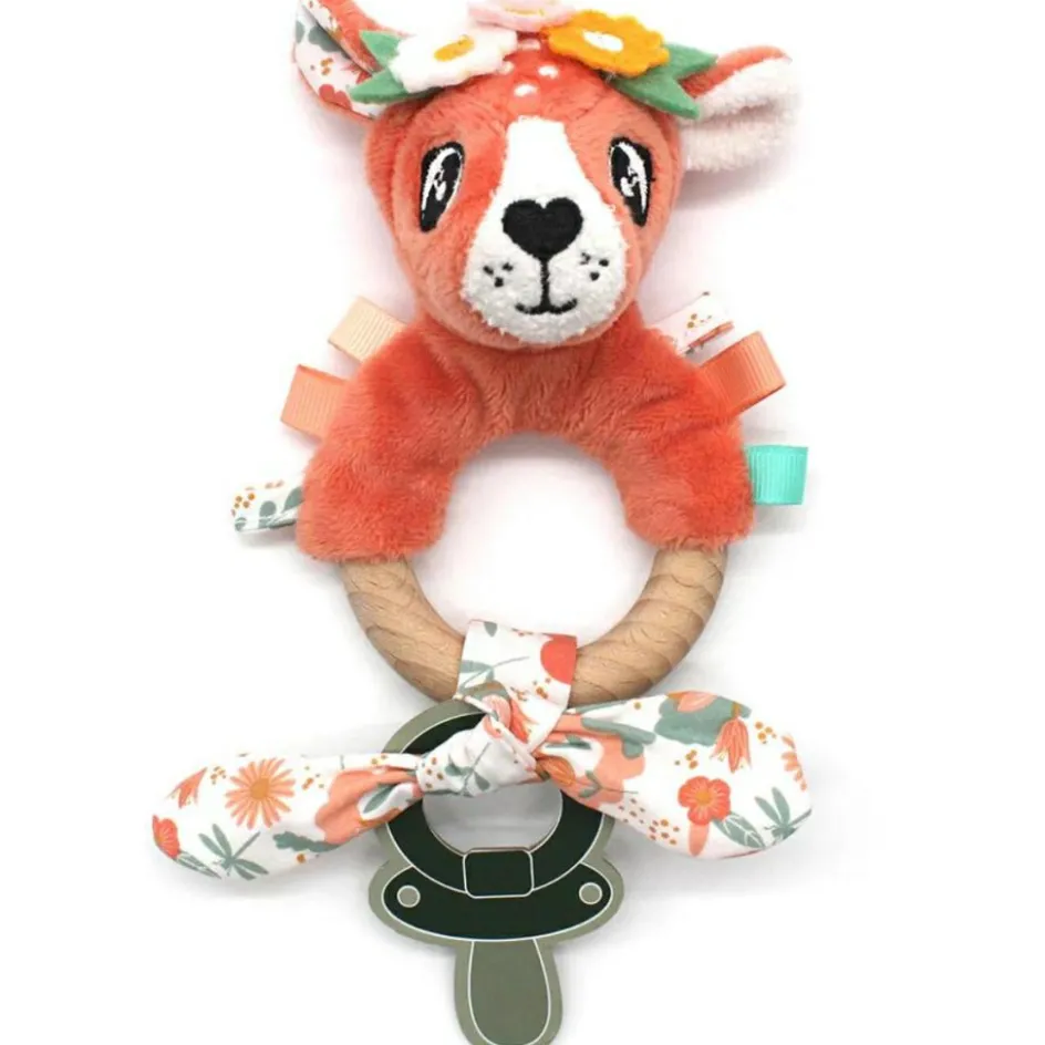 Anneau de dentition en silicone Mélimélos la Biche|Les Déglingos