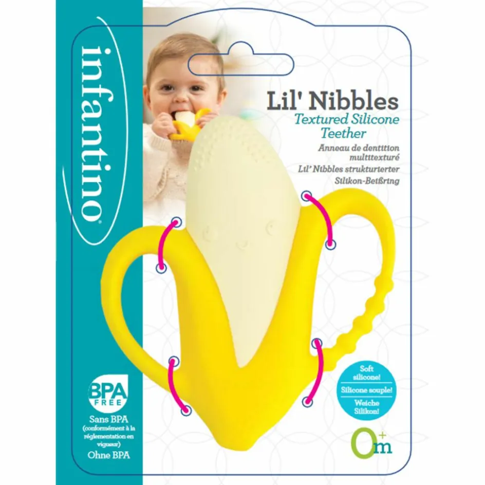 Anneau de dentition en silicone Banane|Infantino Clearance