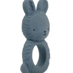 Anneau de dentition Lapin bleu anthracite|A Little Lovely Company Outlet