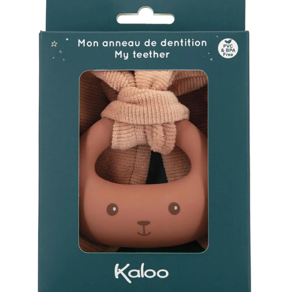 Anneau de dentition Lapin terracotta|Kaloo Outlet