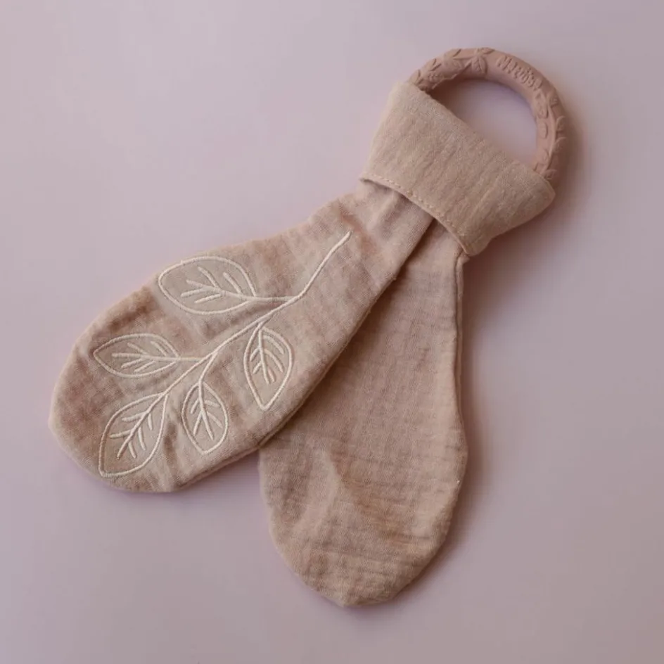 Sale Natruba Anneau de dentition Leaf Rose