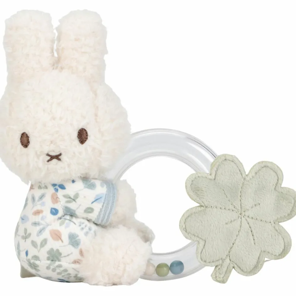 Anneau hochet Miffy Lucky Leaves|Little Dutch Best