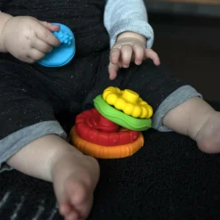 Outlet Baby Einstein Anneaux à empiler Stack et Teethe (5 pièces)