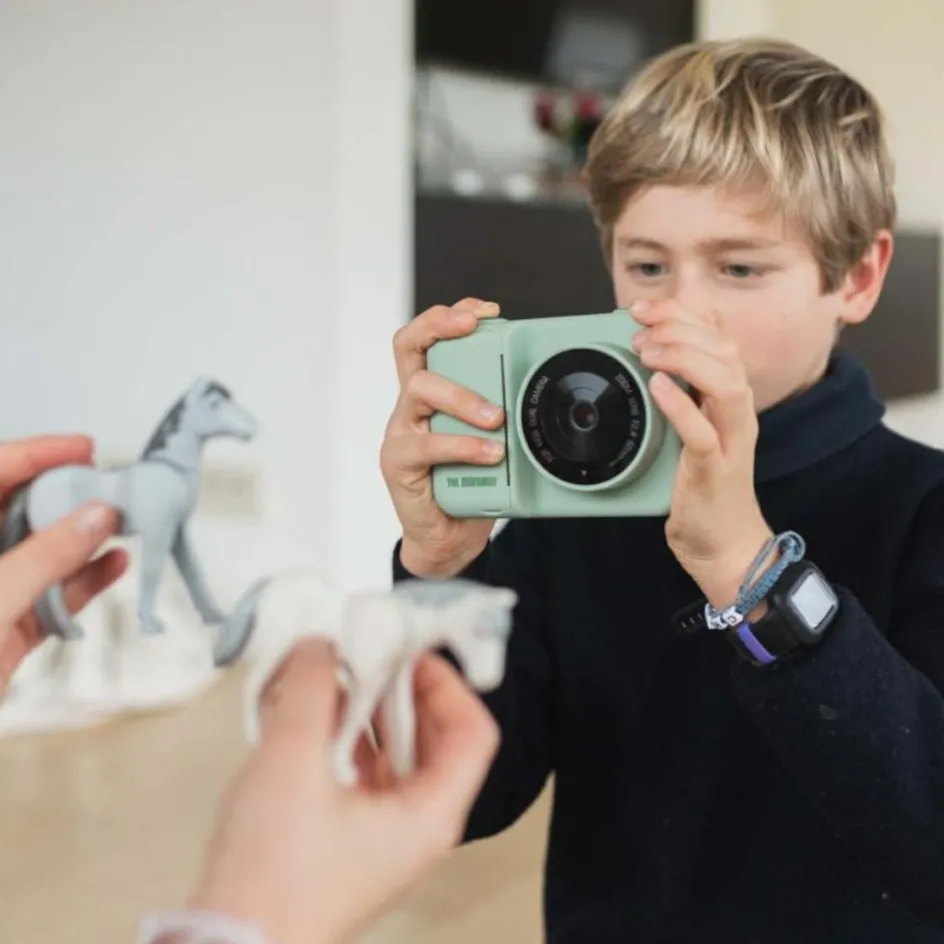 Appareil photo avec impressions Zoo Print Dino Green|The Zoofamily