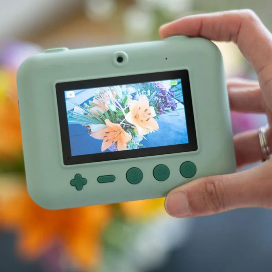 Appareil photo avec impressions Zoo Print Dino Green|The Zoofamily