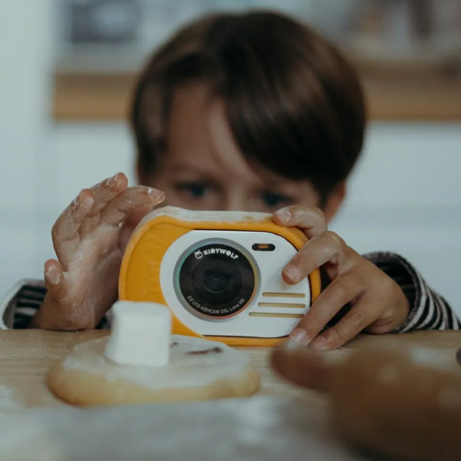 Appareil photo numérique et vidéo Kidycam Waterproof orange|KIDYWOLF New