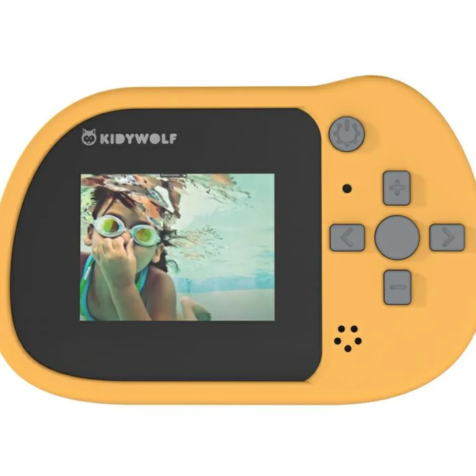 Appareil photo numérique et vidéo Kidycam Waterproof orange|KIDYWOLF New