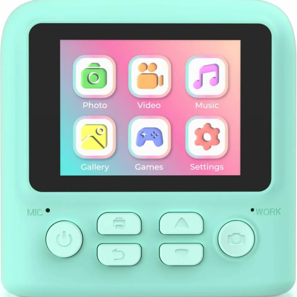 Hot MOB Appareil photo PixiPrint Turquoise