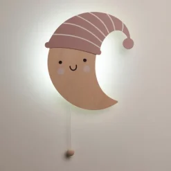 Applique murale en bois Heaven Lune|Baby's Only New