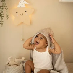 Sale Baby's Only Applique murale en bois Heaven Etoile